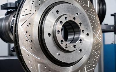 Brake rotor resurfacing