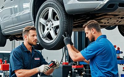 Brake fluid change service