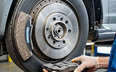 Brake pad replacement service